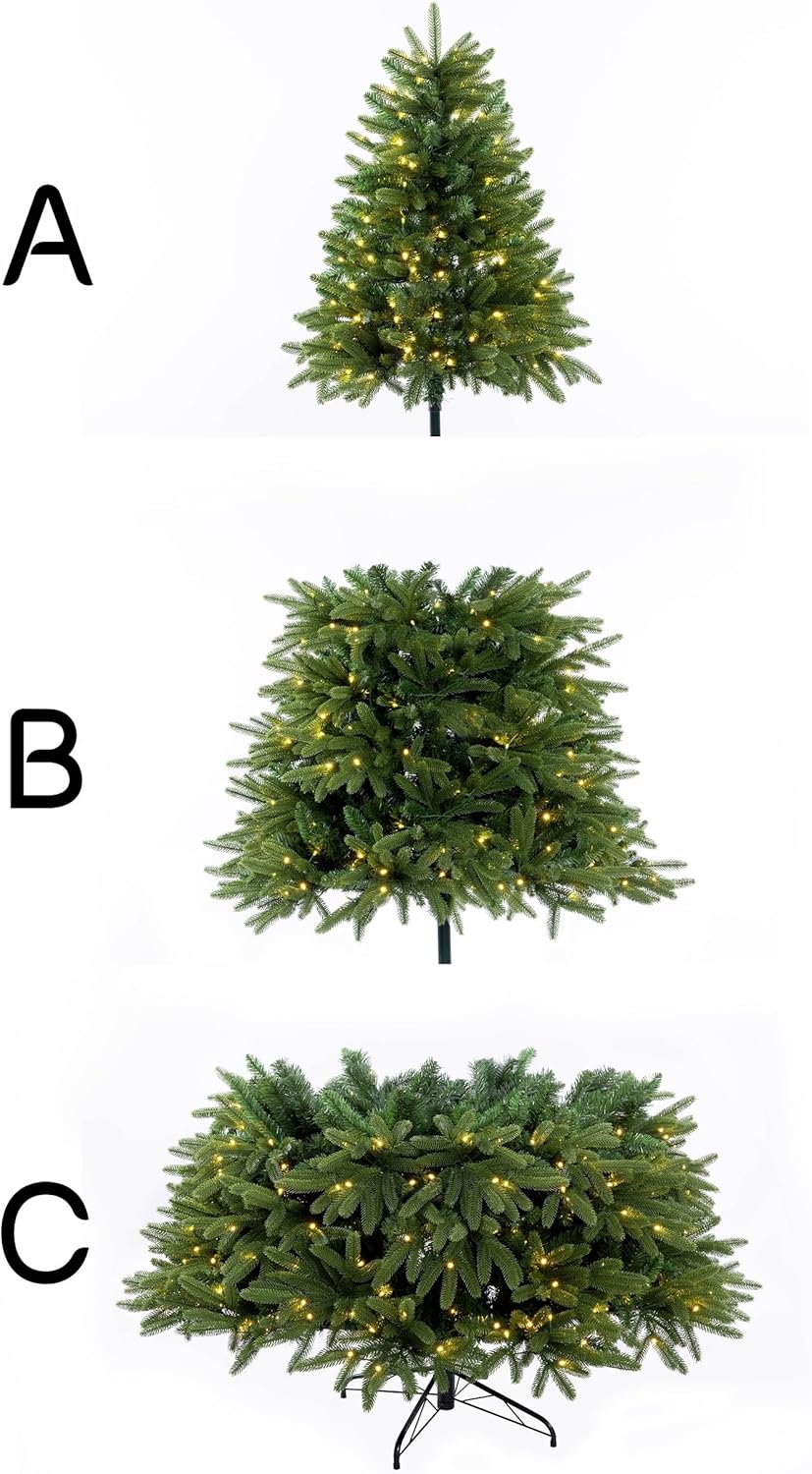 Evergreen Valley Fraser Fir Christmas Tree (6ft Pre-lit)