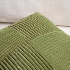 Fancy Homi 2 Packs Moss Green Lumbar Decorative Throw Pillow Covers 16x26 Inch - Image 3