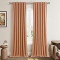 100% Blackout Curtains 96 Inch Length 2 Panels Set by Guken