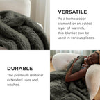 Bedsure GentleSoft Fluffy Olive Green Throw Blanket, Moss Green Decor Cozy Gifts for Women, Men, Soft Fleece Fuzzy Sherpa Plush Warm Thick Faux Fur Throw Blanket for Couch, House, 50x60