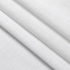 24 Inch White Curtains for Kitchen Windows Over Sink Linen Blend Modern Semi - Image 7