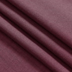 Burgundy Linen Curtains for Living Room 100 Inches Long Light Filtering Semi - Image 9