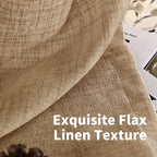 YoungsTex Burlap Linen Curtains 72 Inch Length - Image 5