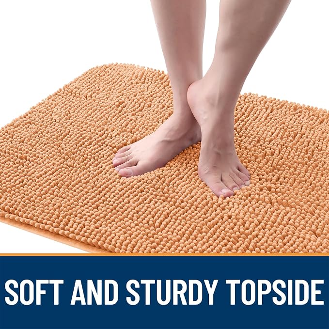 OLANLY Dog Door Mat for Muddy Paws 30x17, Super Absorbent Chenille Mud Mat | - Image 4
