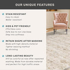 Beige Cream 10x12 Large Living Room Area Rug, Soft Neutral Carpet - Image 5