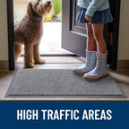 OLANLY Front Door Mat 71x23, Waterproof Heavy-Duty Indoor Outdoor Doormat | - Image 7