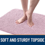 OLANLY Dog Door Mat for Muddy Paws 47x24, Super Absorbent Chenille Mud Mat | - Image 4