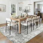 RELEANY Washable 8'x10' Abstract Area Rug - Image 3