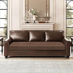 ANARACHON Leather Look Couch Cushion Covers Sofa Seat Slipcovers Sets Couches - Image 8