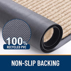 OLANLY Front Door Mat 33x21, Waterproof Heavy-Duty Indoor Outdoor Doormat | - Image 3