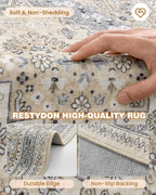 Hallway Runner Rug 2x12 Extra Long Washable Runner, Non Slip Runner - Image 7