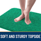 OLANLY Dog Door Mat for Muddy Paws 24x16, Super Absorbent Chenille Mud Mat | - Image 4