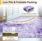 RELEANY Washable Runner 2'x8' Abstract Area Rug - Image 8