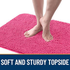 OLANLY Dog Door Mat for Muddy Paws 59x35, Super Absorbent Chenille Mud Mat | - Image 4