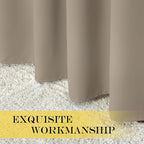 NICETOWN Blackout 108 inch Curtains - Image 4