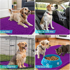 OLANLY Dog Door Mat for Muddy Paws 54x32, Super Absorbent Chenille Mud Mat | - Image 7