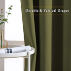 NICETOWN 84 inches Bedroom Curtains Panels - Image 3