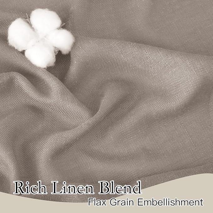 RYB HOME Sheer Curtains 108 inches, Extra Long Floor to Ceiling Curtains | - Image 4