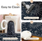 Vacuum-Friendly, 8x10 Washable Area Rug - Image 6