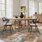 RELEANY Washable 6'x8' Abstract Area Rug - Image 3