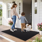 Front Door Mat Outside Entrance, Heavy Duty Waterproof Doormat | 73"x46" - Image 8