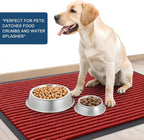 OLANLY Front Door Mat 71x34, Waterproof Heavy-Duty Indoor Outdoor Doormat | Red - Image 6