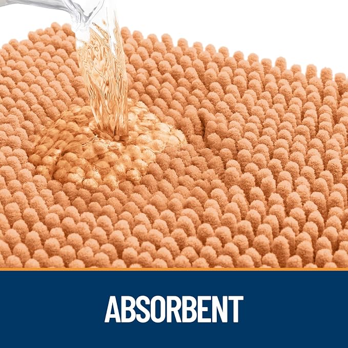 OLANLY Dog Door Mat for Muddy Paws 45x27, Super Absorbent Chenille Mud Mat | - Image 3