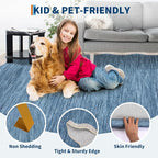 GarveeHome Scalloped Large 10x13 Area Rug - Image 8
