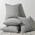Topfinel Decorative Grey Throw Pillow Covers Cushion Cases, Mix and Match by Topfinel