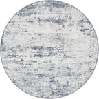 Round Area Rug Living Room: 6 ft Modern Washable Indoor Carpet | by FXRHLP