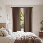 100% Blackout Curtains 120 Inch Length 2 Panels Set - Image 8