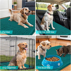 OLANLY Dog Door Mat for Muddy Paws 24x16, Super Absorbent Chenille Mud Mat | - Image 7