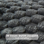NEWCOSPLAY Fleece Clouds Cozy Twin Blanket - Image 7