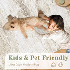 Washable 2x6 Runner Rug for Hallway: Kitchen Runner Non Slip Neutral Soft - Image 7