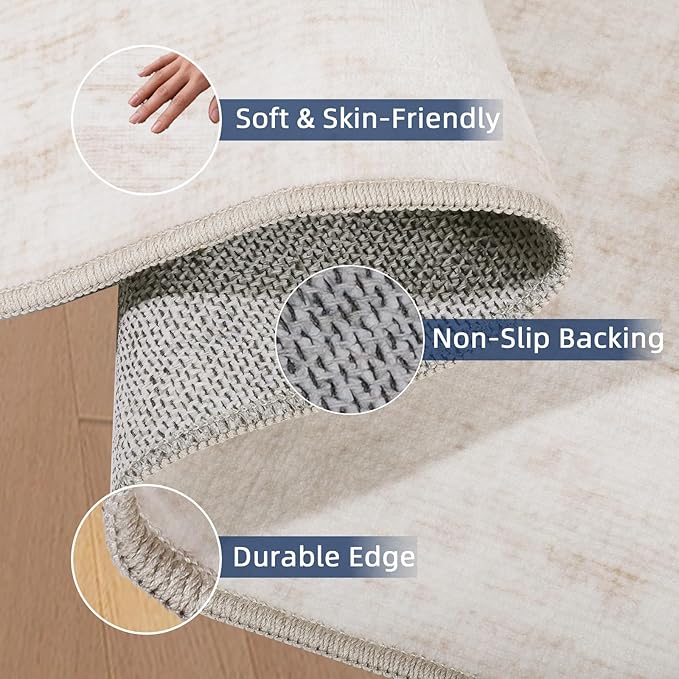 Washable Runners for Hallway 2x6 Runner Rug, Ultra-Thin Kitchen Runner Rugs - Image 4
