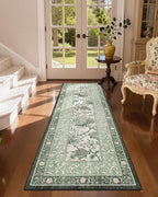 GarveeHome Sage Green 2x6 Washable Kitchen Runner Rugs Non Slip Provence - Image 6