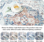 4x10 Washable Hallway Runner Rug: Oriental Living Room Entry Extra Wide Area - Image 5