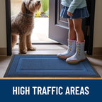 OLANLY Front Door Mat Outside 59x34, All-Season Heavy-Duty Rubber Doormat | - Image 6