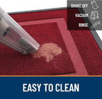 OLANLY Front Door Mat Outside 47x30, All-Season Heavy-Duty Rubber Doormat | - Image 6