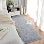 Chicrug Soft Runner Rugs for Bedroom Living Room Plush Fluffy Rug 2x8 | Shag - Image 3
