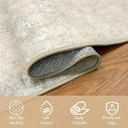 Aelenmu Round Rug 6ft Washable Rug - Image 8
