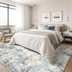 LOONGRUG 10x14 Area Rugs Washable Large Neutral Modern Living Room Rug | - Image 4