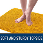 OLANLY Dog Door Mat for Muddy Paws 40x32, Super Absorbent Chenille Mud Mat | - Image 4