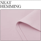 NICETOWN RV Blackout Curtains for Camper Windows, Baby Pink, Short Blackout - Image 6