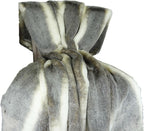 Tissavel Chinchilla Faux Fur Throw Blanket & Bedspread - Chinchilla Faux Fur - Gray Ivory Chinchilla Fur Throw - Luxury Soft Fur, Made in US, 16444