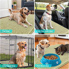 OLANLY Dog Door Mat for Muddy Paws 47x32, Super Absorbent Chenille Mud Mat | - Image 7