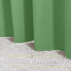NICETOWN Forest Green Blackout Bedroom Curtains 96 inches Long, Grommet Thermal - Image 6