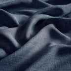 MIULEE Navy Blue Linen Curtains 52x72 Inch 2 Panels - Image 4
