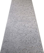 Custom Length Hallway Runner Rug, Slip Resistant, Floral Grey, 26 Inch X 26 feet - Image 6