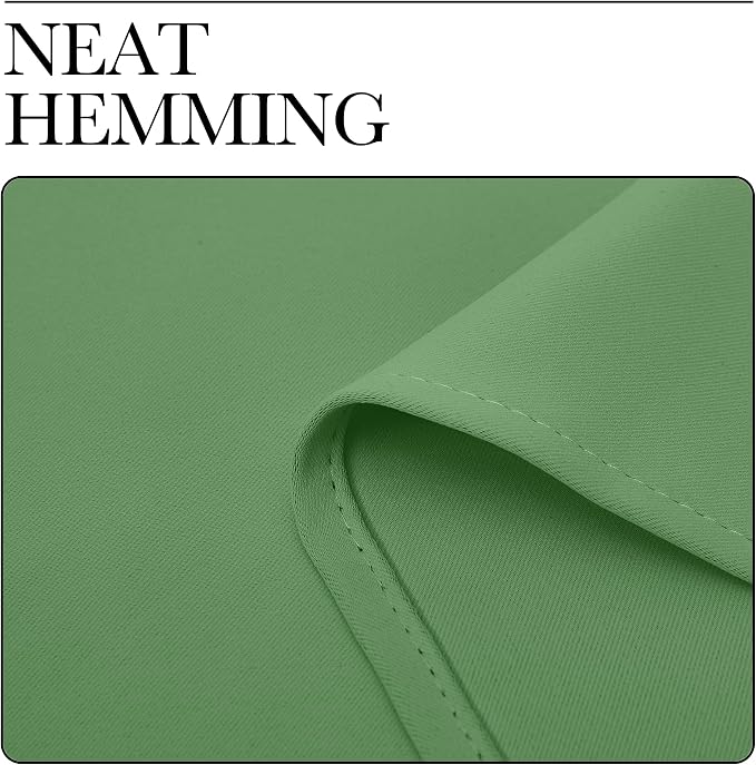 NICETOWN Froest Green Blackout Curtains 102 inches Length - Image 6